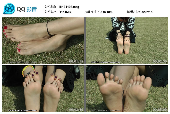 [赤足者] 高清视频-莉莉足部特写 [1.12GB]