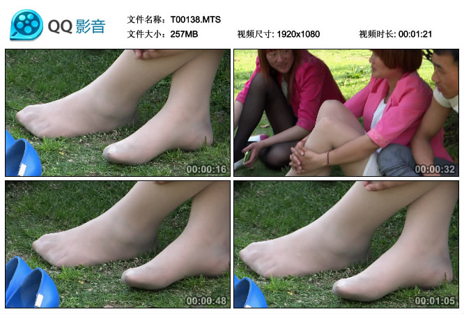 [赤足者] 脱下诱惑高跟、肉丝脚丫晾晾！ [MTS-257MB]