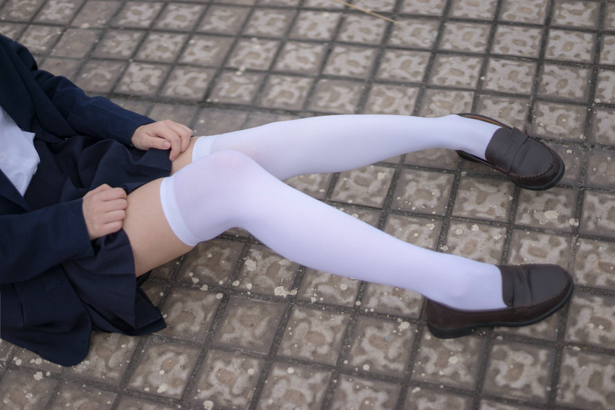 [轻兰映画]写真 VOL.004 日系JK白丝 [48P-421MB]