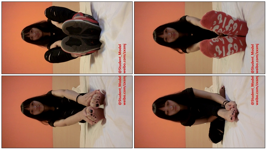 Student Model 学生丝足系列 - 蔡蔡 [MP4-540MB]