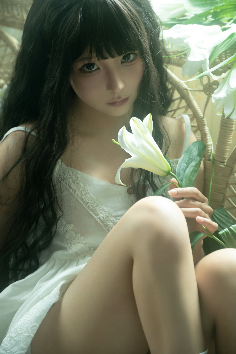 动漫博主蠢沫沫 - 白吊带 [36P-326MB]