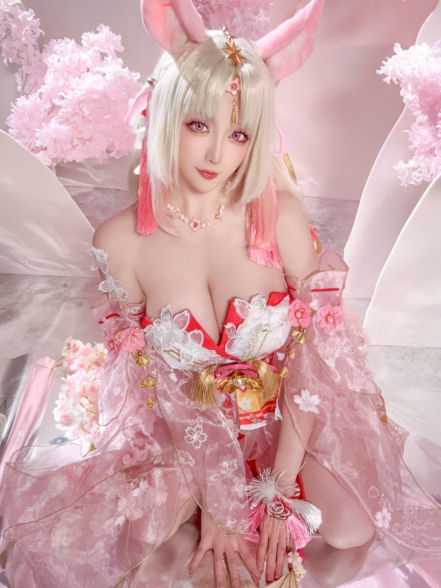 Coser小姐姐星之迟迟 - 永劫无间-胡桃樱云天女 [42P-195MB]