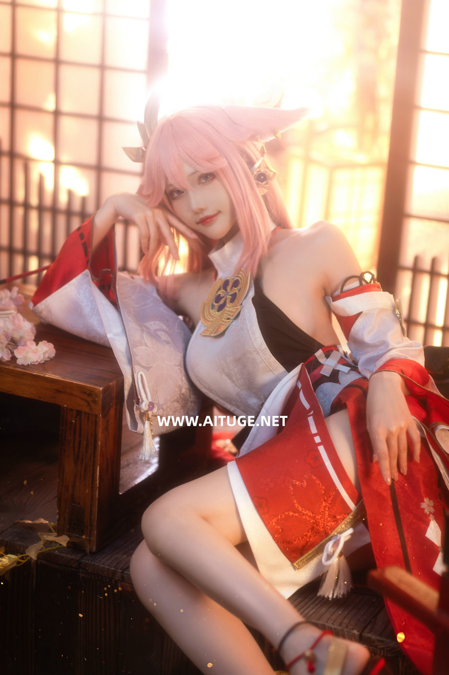 花兮_honoka - 原神 八重神子 [11P-137MB]