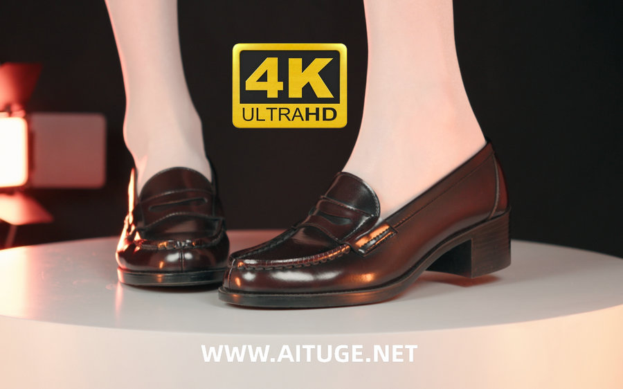 芝士好椰  - 优雅中跟 Haruta 4603 白色丘比特 [MP4-629MB]