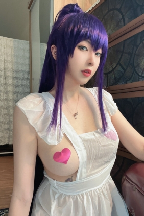 动漫博主洛璃LoLiSAMA - 毒岛学姐围裙 [42P-621MB]