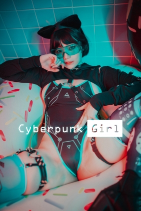 [DJAWA] Mimmi - Cyberpunk Girl [40P-522MB]