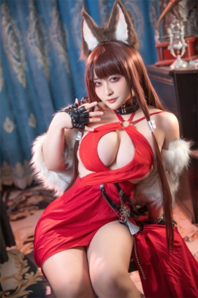 动漫博主洛璃LoLiSAMA - 碧蓝航线 赤城 礼服 [53P-503MB]