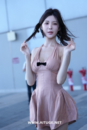 精选街拍视频 No.9230 粉色吊带裙 [176P-3.12GB]