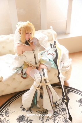 动漫博主G44不会受伤 - 尼禄花嫁 [43P-458MB]