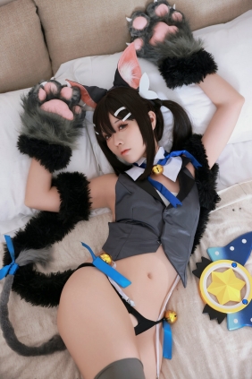 动漫博主G44不会受伤 - 魔法少女伊莉雅 美游野兽 [21P-110MB]